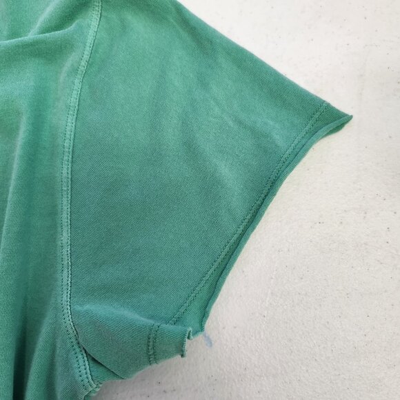 Free People Women's XL Green Short Sleeve Bodysuit 2181 - Picture 3 of 12